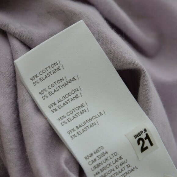 NWT Anthropologie Maeve Lilac Purple Print Turtleneck Sz M - Picture 7 of 7